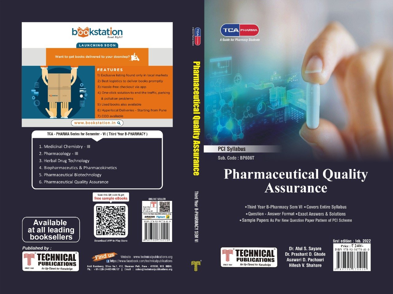 Book Authored  by Prof. Asawari Pachauri, Dr.Atul Sayare and Dr.Prashant Ghode.
